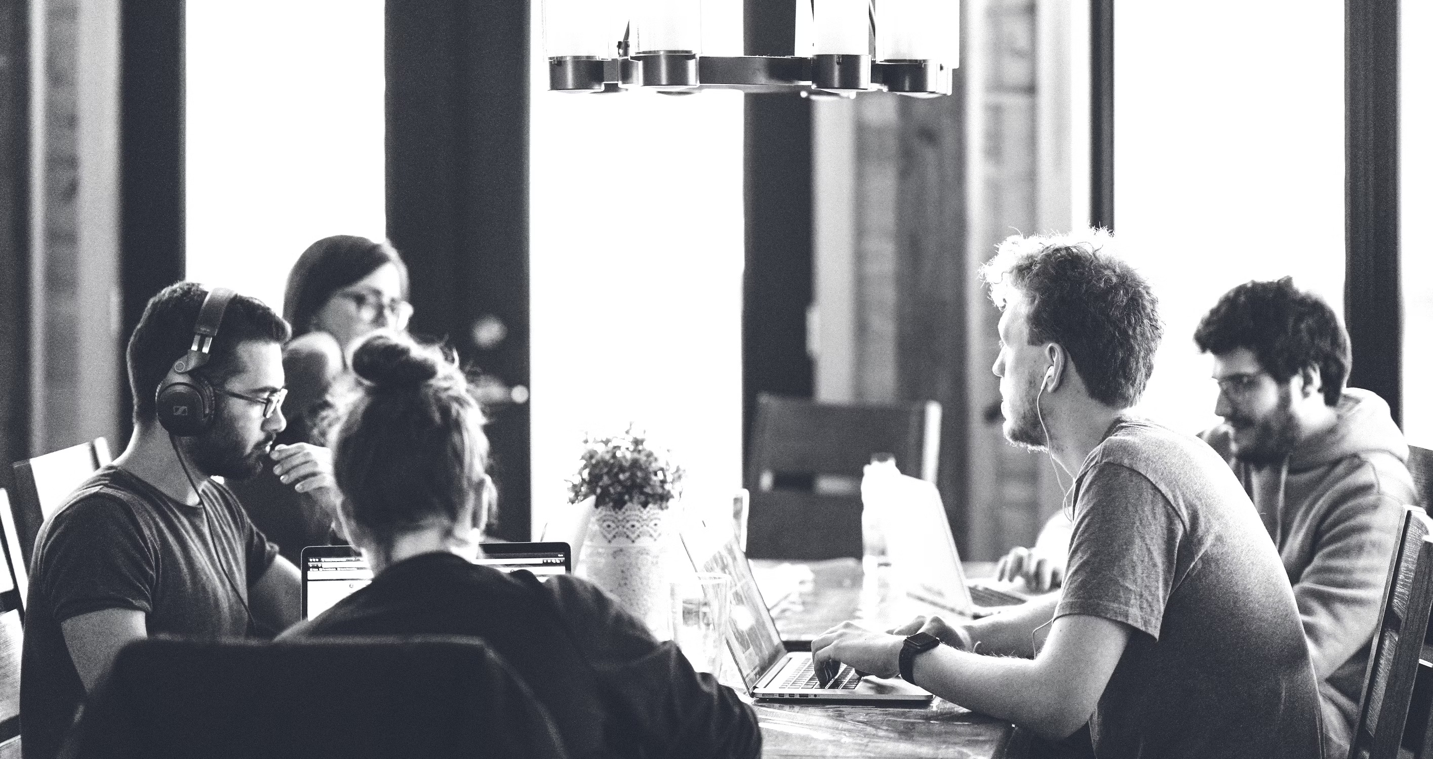 Recruitment team reviewing hiring pipeline